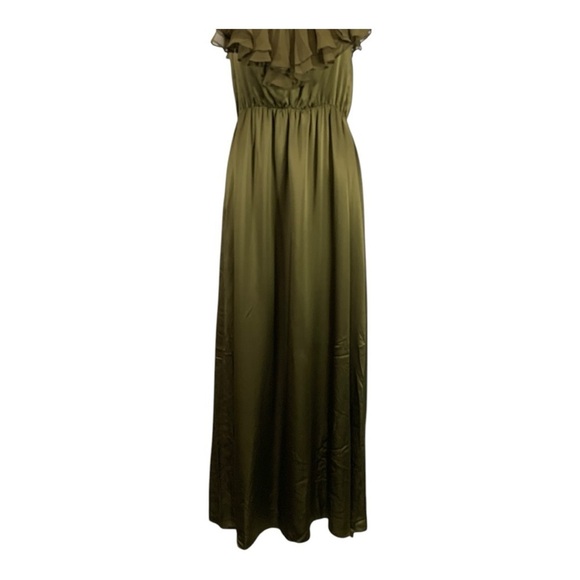 Lynn Lugo Silk Sleeveless Maxi Dress Size 4 - Picture 3 of 10